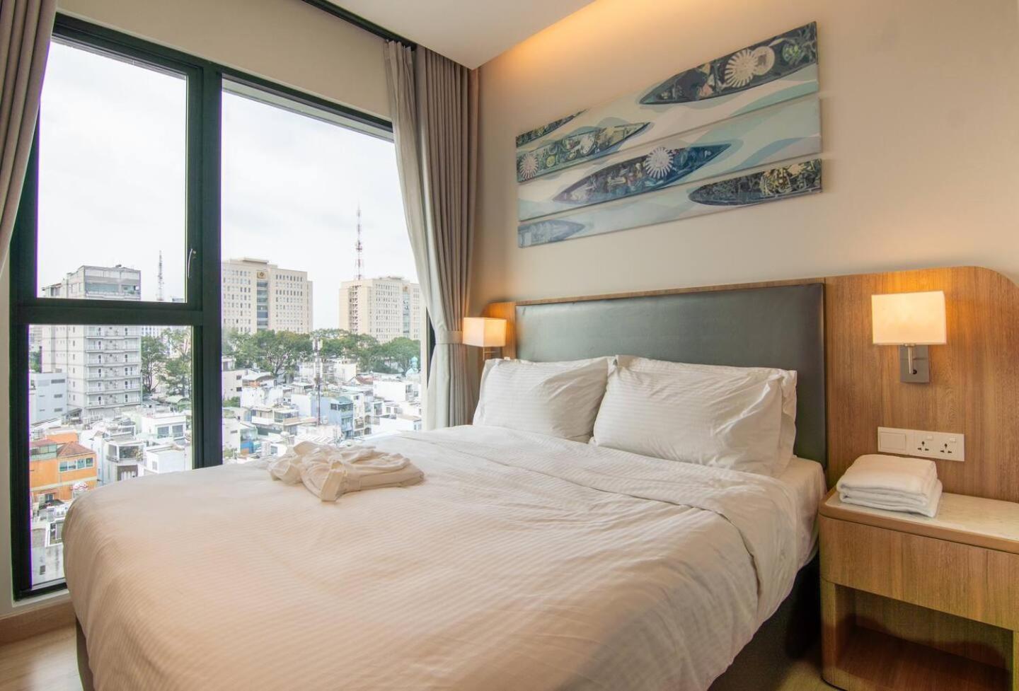Luxury 2 Or 3Br Apartment In Dist 1 N Pool, Gym, Airport Pickup مدينة هوشي منه المظهر الخارجي الصورة